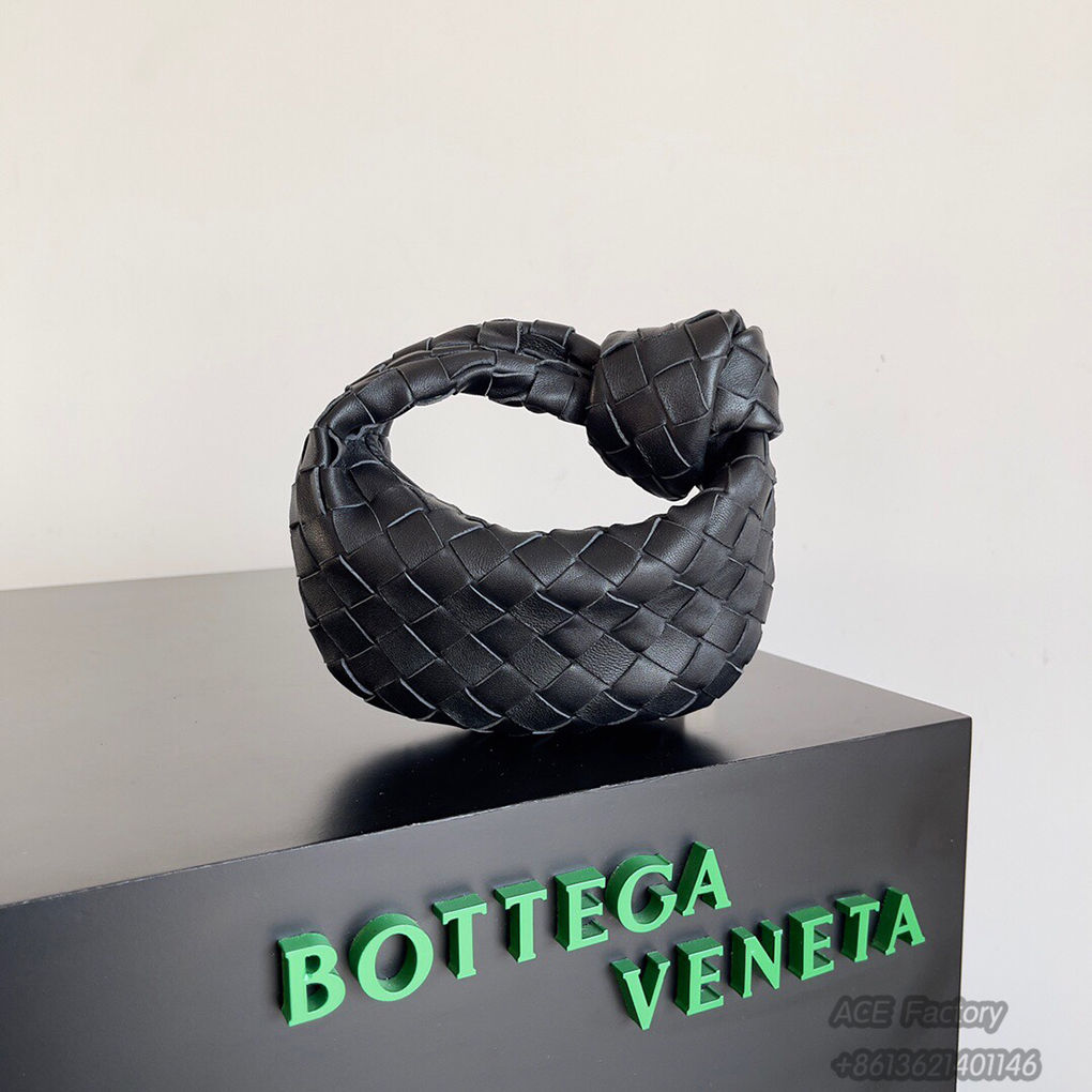 Bottega Veneta Candy Jodie Cowhide Shoulder Bag Dumpling Bag Braided Knot Bag 730828 Handbag Intreccio Braided Leather Craft Details Luxury Designer Mirror 9A 17 cm