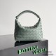 Bottega Veneta Wallace Underarm Shoulder Bag 754443 Intrecciato Woven Craftsmanship Nappa Lambskin Handbag Luxury Designer Mirror 9A 22cm