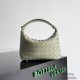 Bottega Veneta Wallace Underarm Shoulder Bag 754443 Intrecciato Woven Craftsmanship Nappa Lambskin Handbag Luxury Designer Mirror 9A 22cm