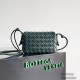 Bottega Veneta Mini Loop Camera   Crossbody Bag 723547 Intrecciato Lambskin Leather Signature Knot Luxury Designer Mirror 9A 17cm