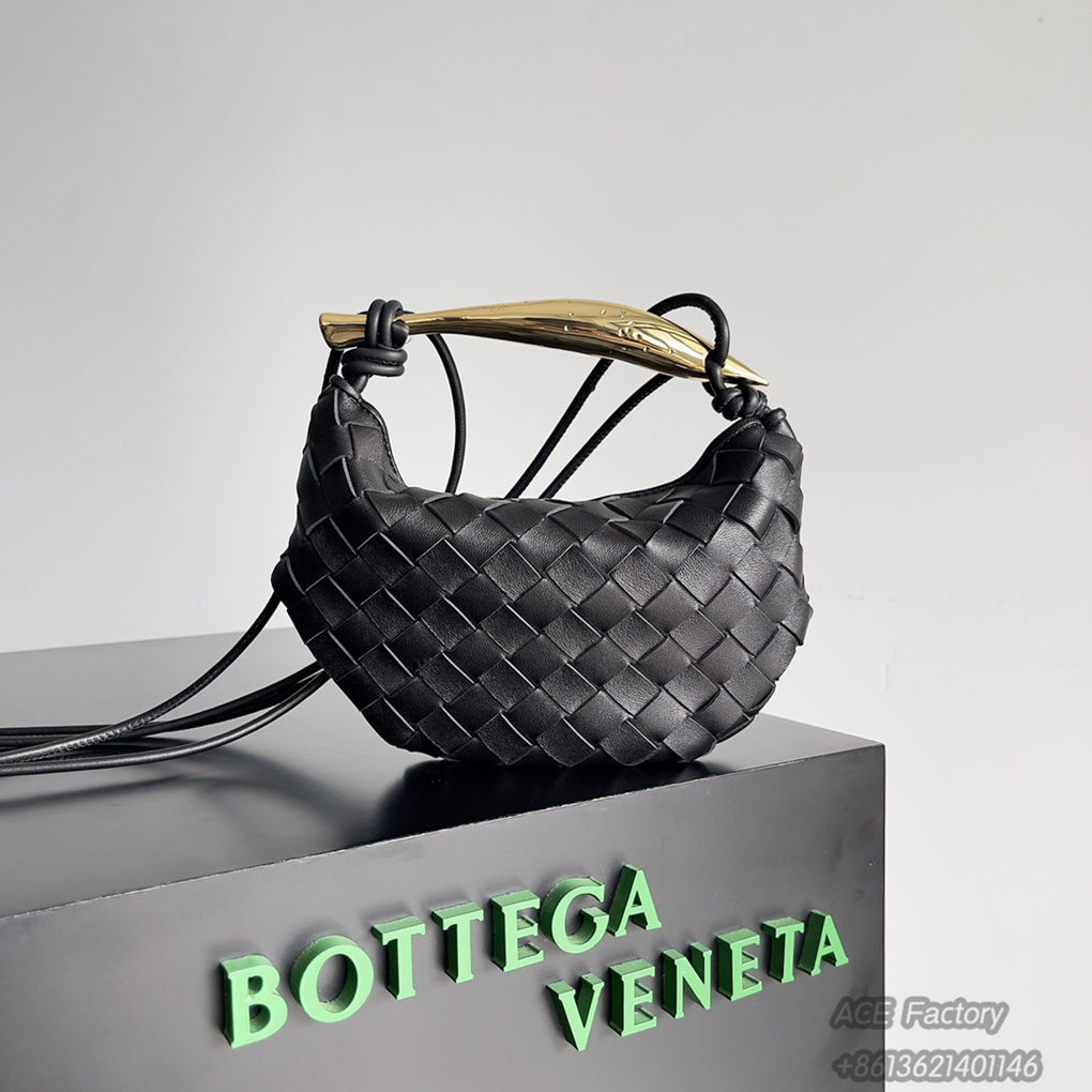 Bottega Veneta Mini Sardine Crossbody Bag 744267 Mini Intrecciato Lambskin Leather  Luxury Designer Mirror 9A 20cm