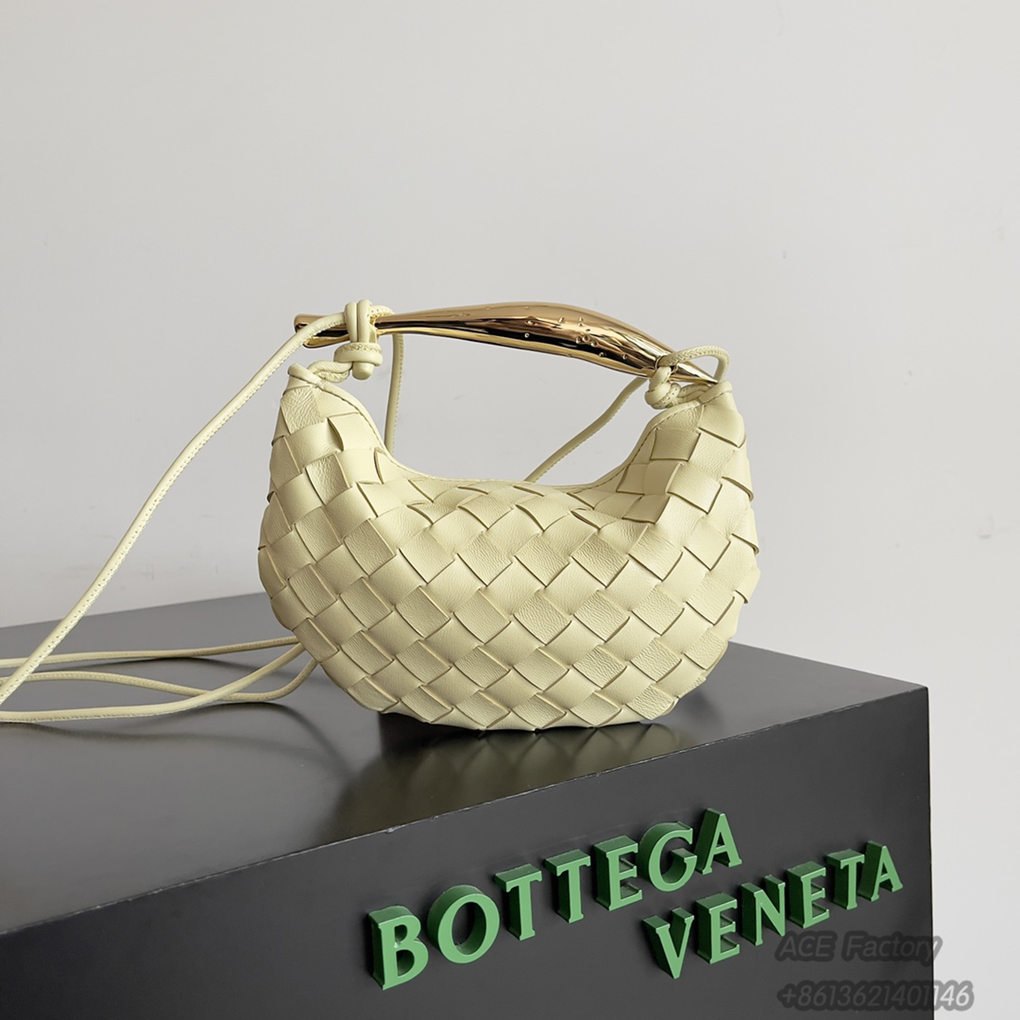 Bottega Veneta Mini Sardine Crossbody Bag 744267 Mini Intrecciato Lambskin Leather  Luxury Designer Mirror 9A 20cm