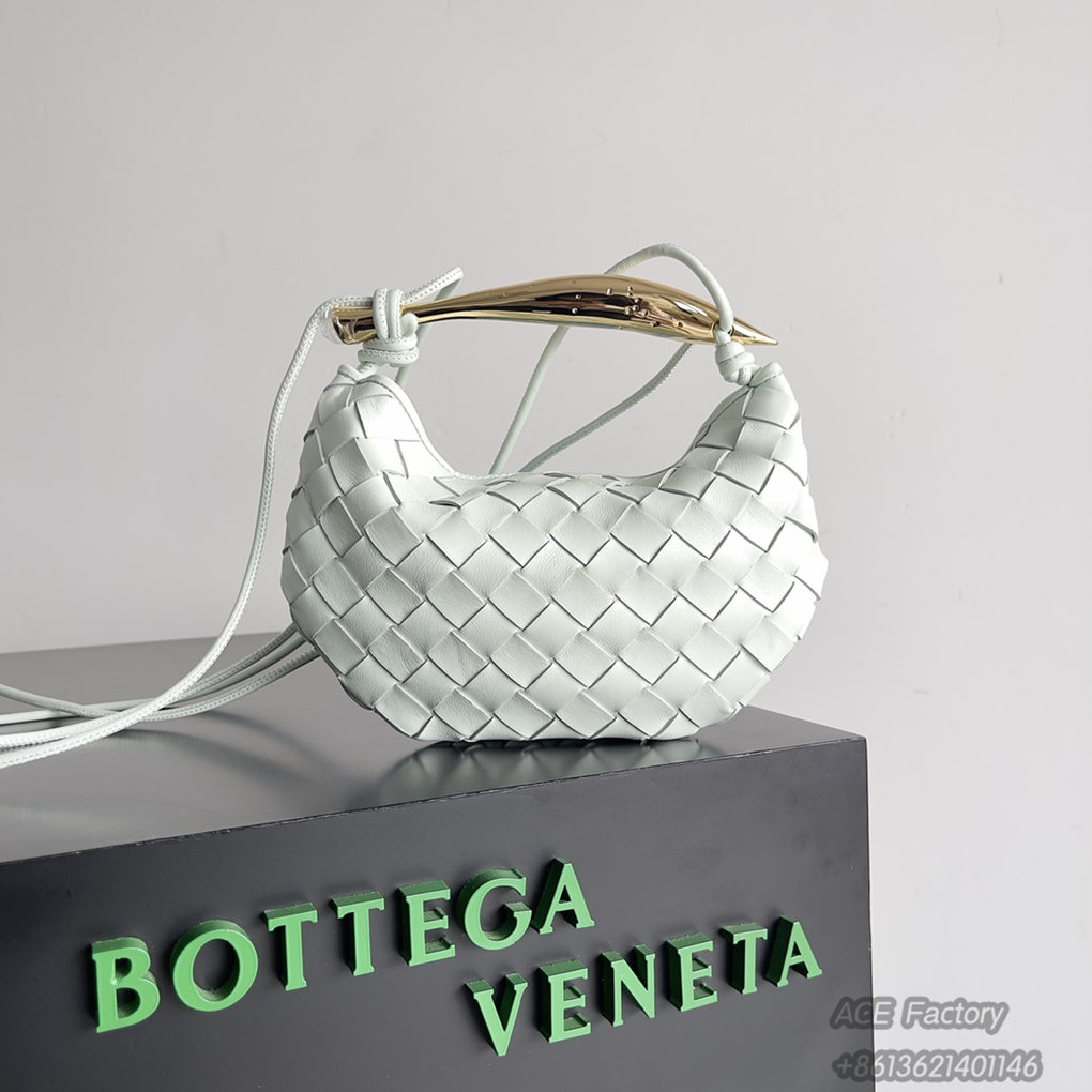 Bottega Veneta Mini Sardine Crossbody Bag 744267 Mini Intrecciato Lambskin Leather  Luxury Designer Mirror 9A 20cm