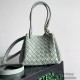 Bottega Veneta Parachute Small Shoulder Bag Andiamo 796569 Mini Intrecciato Lambskin Leather Vintage Luxury Designer Mirror 9A 21cm