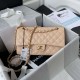 Chanel Classic Flap Bag A01112 Smooth Lambskin and Caviar Elegant Simple 7A High Quality Replica Handbag 25.5cm