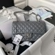 Chanel Classic Flap Bag A01112 Smooth Lambskin and Caviar Elegant Simple 7A High Quality Replica Handbag 25.5cm