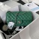 Chanel Classic Flap Bag A01112 Smooth Lambskin and Caviar Elegant Simple 7A High Quality Replica Handbag 25.5cm