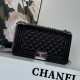 Chanel leboy caviar 67086 fine ball pattern CNITFR classic popular HandBag 9A mirror quality 25cm   Virginie Viard  Karl Lagerfeld 