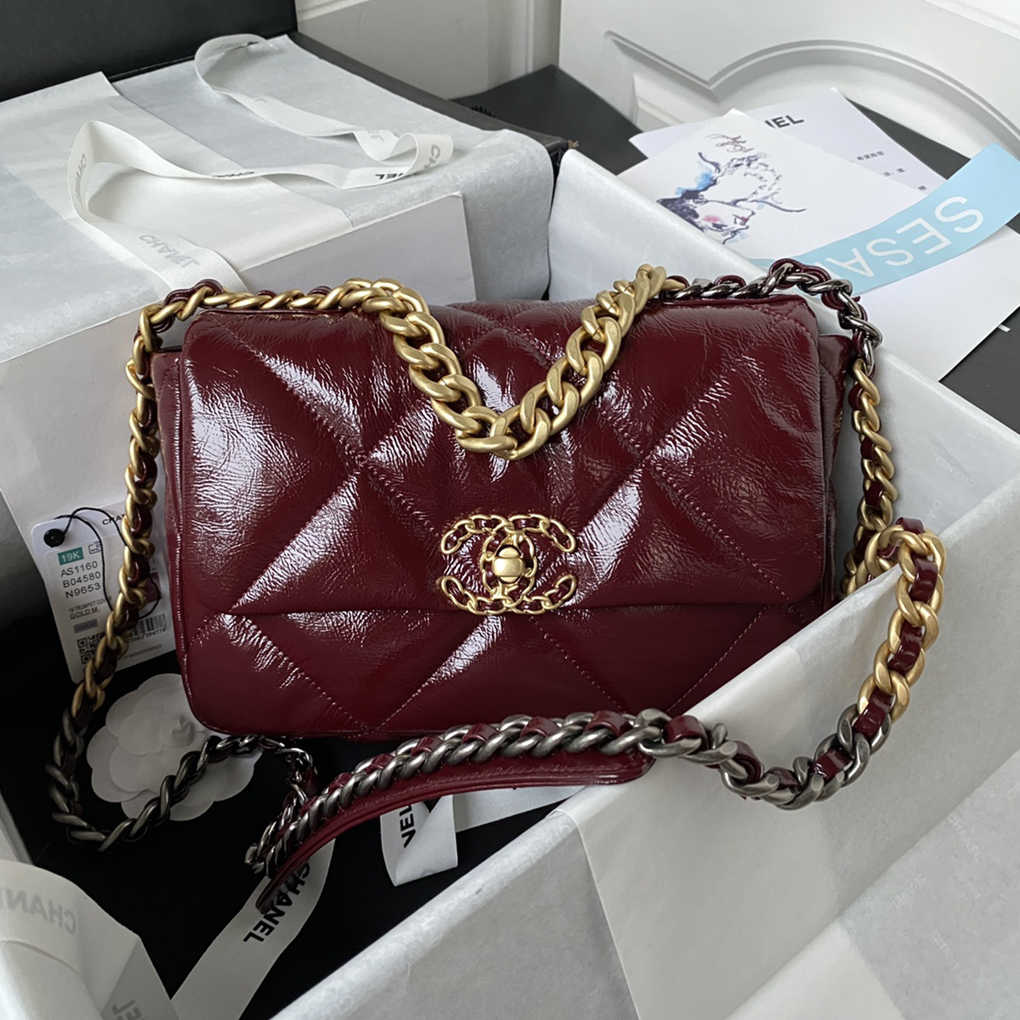 Chanel Ohanel Fall/Winter 19Bag Classic Pillow Handbag AS1160 9A Virginie Viard Luxury Design Karl Lagerfeld Mirror Quality 26cm