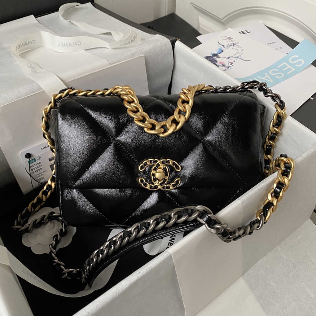 Chanel Ohanel Fall/Winter 19Bag Classic Pillow Handbag AS1160 9A Virginie Viard Luxury Design Karl Lagerfeld Mirror Quality 26cm