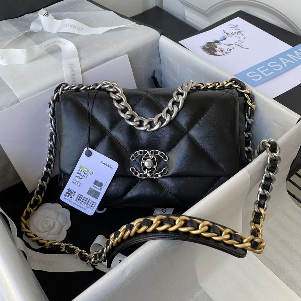 Chanel Ohanel Fall/Winter 19Bag Classic Pillow Handbag AS1160 9A Virginie Viard Luxury Design Karl Lagerfeld Mirror Quality 26cm