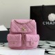 Chanel Mini Backpack Ohanel24A Lychee Cowhide Diamond Duma AS3860 99235 10A Top Mirror Quality 20cm