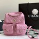 Chanel Mini Backpack Ohanel24A Lychee Cowhide Diamond Duma AS3860 99235 10A Top Mirror Quality 20cm