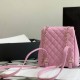 Chanel Mini Backpack Ohanel24A Lychee Cowhide Diamond Duma AS3860 99235 10A Top Mirror Quality 20cm