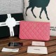 Chanel Clutch Card Holder Wallet AP1071 Purse Top Layer Leather New Ball Pattern Diamond Carry-On Bag 9A Mirror Quality 20cm