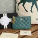 Chanel Pendant Coin Purse A50168 Top Leather Hardware, Diamond Pattern Wallet First Layer Cowhide New 9A Mirror Quality 14cm