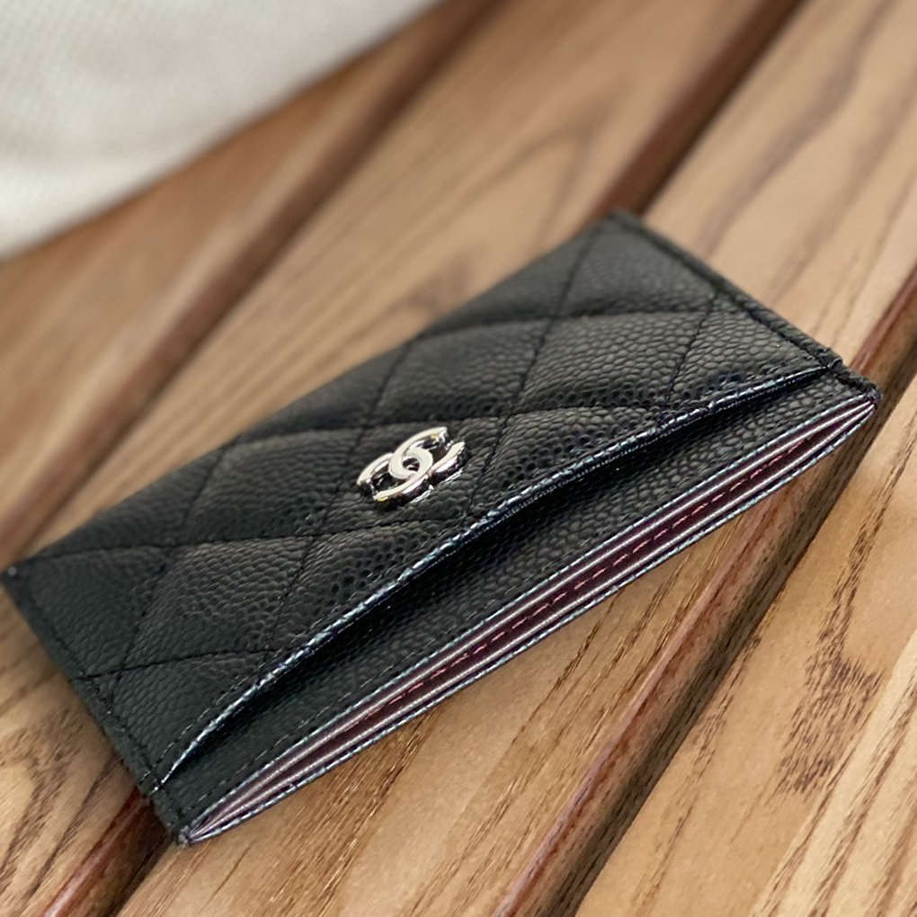 CHANEL Classic Card Holder Caviar Classic Wallet AP0213 9A Quality Luxury Design Wallet 11cm