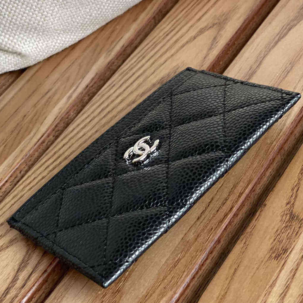 CHANEL Classic Card Holder Caviar Classic Wallet AP0213 9A Quality Luxury Design Wallet 11cm