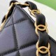 Chanel 24k New Underarm Hobo Handbag Classic AS5177 CC Metal Chain 9A Mirror Quality Luxury Design 24cm