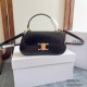 CELINE TILLY TRIOMPHE Underarm Bag Medium Shoulder Bag 115703 Casual Fashion Handbag Luxury Designer Mirror Quality 22cm