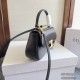 CELINE TILLY TRIOMPHE Underarm Bag Medium Shoulder Bag 115703 Casual Fashion Handbag Luxury Designer Mirror Quality 22cm