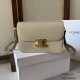 Celine Triomphe Bag Shiny Calfskin Shoulder Bags 187363 Handbag Luxury Designer Mirror Quality 22.5cm