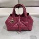 Christian Dior 30 Montaigne Mini Drawstring Bucket 9A Mirror Quality Luxury Design Genuine Leather 16cm