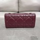 Christian Dior Miss Caro Top Handle Clutch 9A Mirrored Premium Luxury Designer Lambskin Leather 24cm