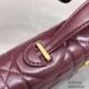 Christian Dior Miss Caro Top Handle Clutch 9A Mirrored Premium Luxury Designer Lambskin Leather 24cm