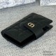 Dior Caro Dandelion Card Holder Cowhide S5157 High Quality Version Mirror Designer Luxury 11cm