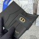 Dior Caro Dandelion Card Holder Cowhide S5157 High Quality Version Mirror Designer Luxury 11cm