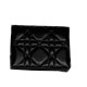 Dior Lady Dior Flap Card Holder S0011 High Quality Cannage Lambskin Version Mirror Designer Luxury 10.5cm