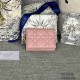 Dior Lady Dior Flap Card Holder S0011 High Quality Cannage Lambskin Version Mirror Designer Luxury 10.5cm