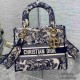 Christian Dior Dior Bag Lady Embroidery 6605 Tote Fashion Women Handbag 9A Mirror High Quality Luxury Design 24cm