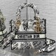 Christian Dior Dior Bag Lady Embroidery 6605 Tote Fashion Women Handbag 9A Mirror High Quality Luxury Design 24cm