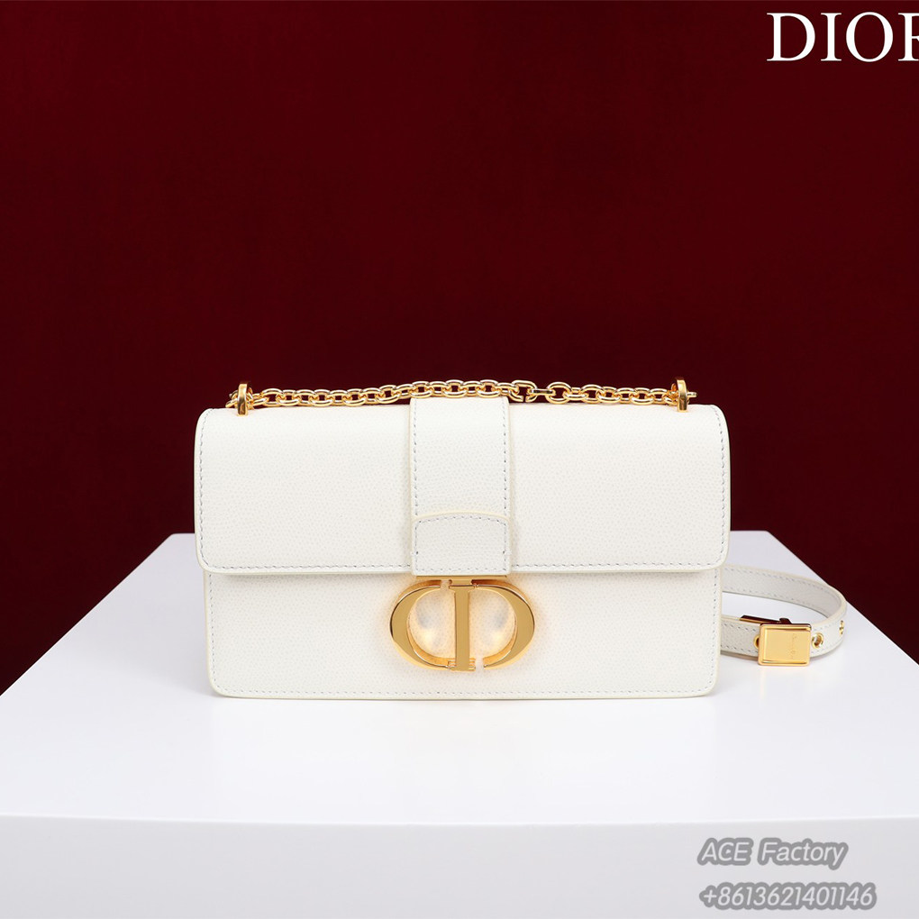 Christian Dior 30 Montaigne Chain Small Bag Women Fashion Bag 933434 9A Mirror Quality Luxury Design 21.5cm