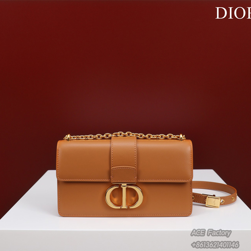 Christian Dior 30 Montaigne Chain Small Bag Women Fashion Bag 933434 9A Mirror Quality Luxury Design 21.5cm