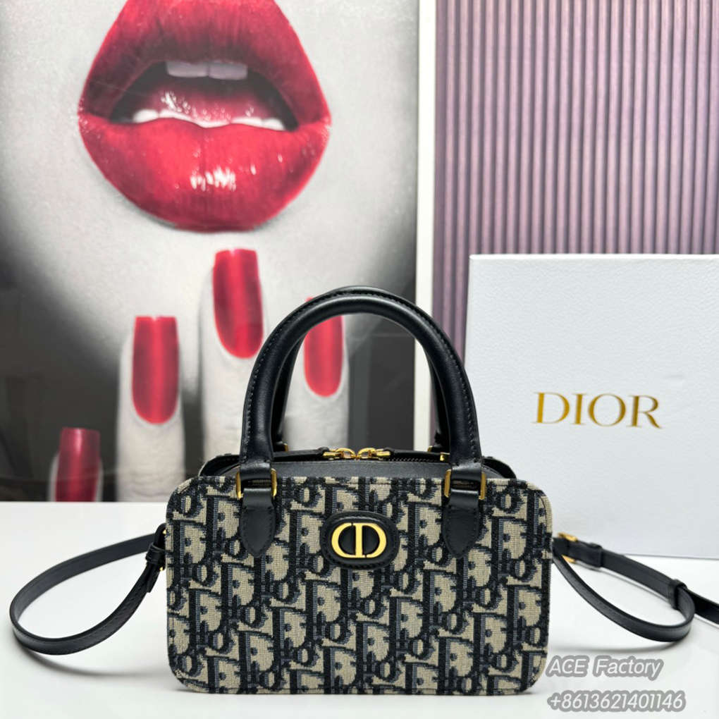 Doctor Tote Bag Christian Dior 30 Montaigne Women Fashion Bags Tote Handbags 3302 9A Mirror Quality Luxury Design 21.5cm