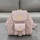 Christian Dior Caro Backpack 6302 Drawstring Bucket Bag Large Raglan Tote 9A Mirror Quality Luxury Design 18.5cm