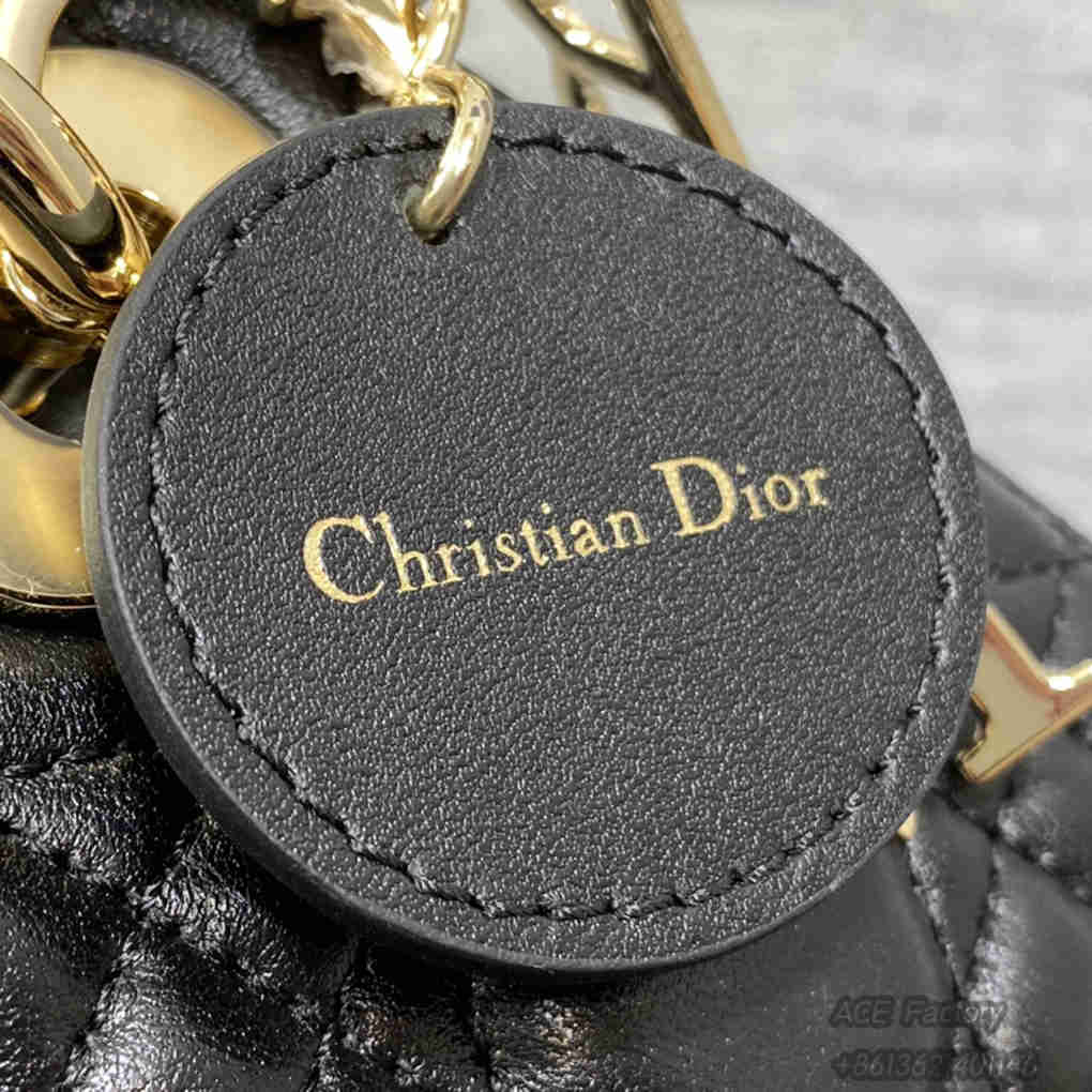 Dior Classic Lady Handbag 6603 Fashion Women  Shoulder Bag Tote 17cm 9A Mirror Quality Luxury Design 17cm