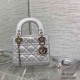 Dior Classic Lady Handbag 6603 Fashion Women  Shoulder Bag Tote 17cm 9A Mirror Quality Luxury Design 17cm