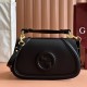 Gucci Blondie  815714 Collection New Handbag Smooth Leather and Canvas GG Designer Luxury 9A Mirror Quality 27cm