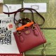  Gucci Diana Mini Tote Bag Aria  Fashion Aria Fashion Classic Designer Luxury Bamboo Handles And Double G Accessories 9A Mirror Quality 20cm  702732 655661