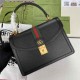 Gucci Orphidia Collection 651055 Web Handbag GG Supreme Canvas Premium Genuine Leather Luxury Designer Shoulder Bag 9A 25cm