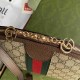 Ophidia Small Shoulder Bag GG Supreme Canvas 499621 Shell Bag 9A Mirror Quality Designer Luxury Handbag 23.5cm