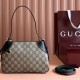 Gucci GG Emblem 815218 Ophidia  Canvas PVC 9A Mirror Quality Designer Luxury Underarm Handbag 24.5cm