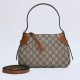 Gucci GG Emblem 815218 Ophidia  Canvas PVC 9A Mirror Quality Designer Luxury Underarm Handbag 24.5cm