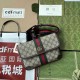 Gucci Ophidia Men Waist Chest Bag 752597 GG Supreme Canvas Genuine Leather 9A Mirror Quality Luxury Designer 24cm