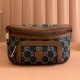 Gucci Retro Series Chest And Waist Bag Gg Supreme Canvas Genuine Leather 682933 Meo Vintage Luxury Designer 9A Mirror Quality 24cm