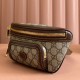 Gucci Retro Series Chest And Waist Bag Gg Supreme Canvas Genuine Leather 682933 Meo Vintage Luxury Designer 9A Mirror Quality 24cm